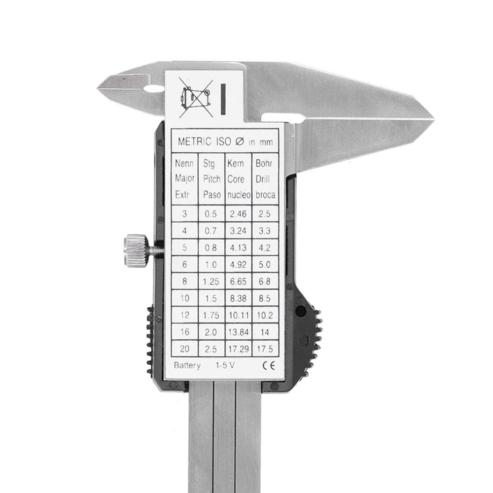 Electronic Digital Vernier Caliper, 50mm / 2in High Precision Portable Calipe...