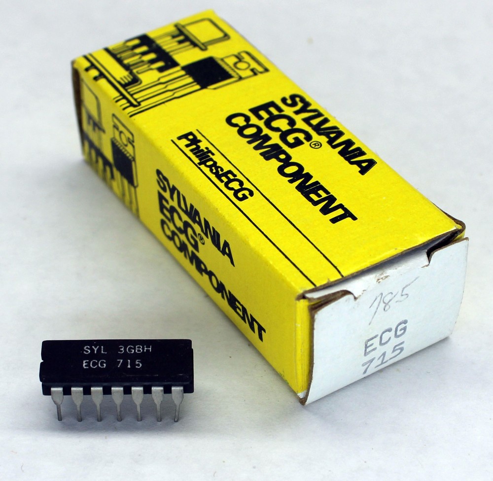 Phillips ECG715 NTE715 Chroma IF amplifier