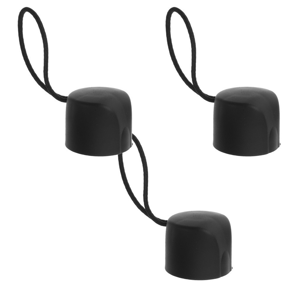 3 PCS Umbrella End Cap with Strap Grip Sleeve Matte Handle Replacement