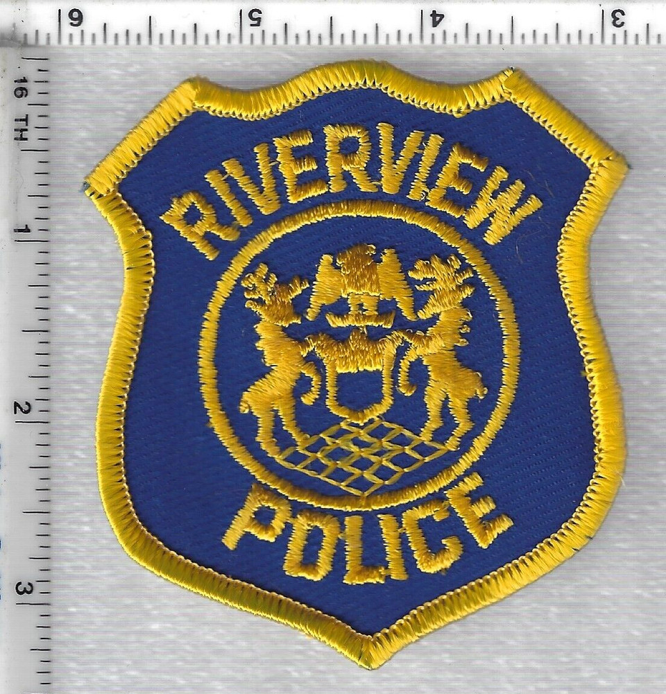 Riverview Police (Michigan)  Cap/Hat Patch