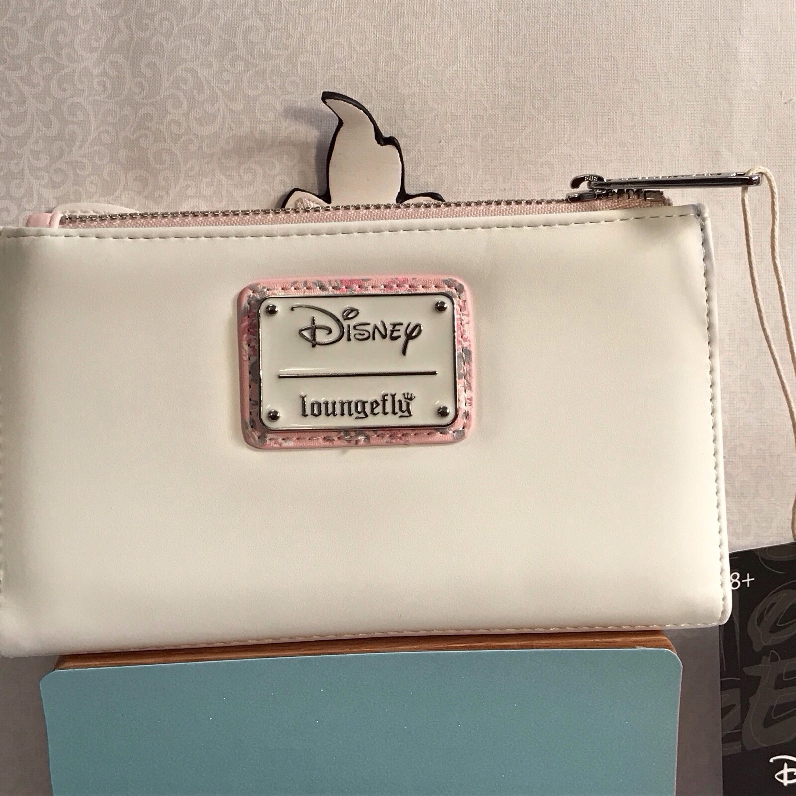 Disney Loungefly Aristocats Marie snap wallet with zip coin purse RARE HTF W/TAG