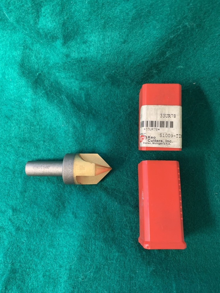 KEO 51009-TIN 1”x90deg Countersink