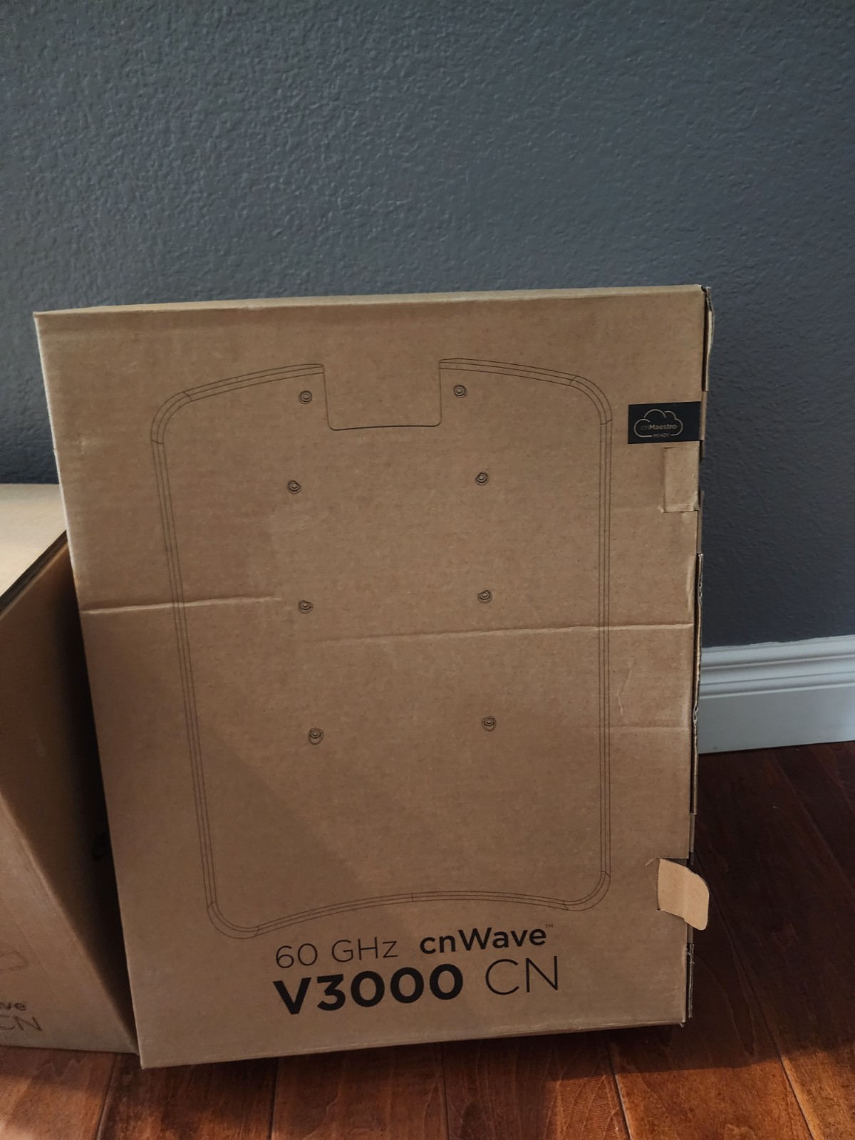 Cambium cnWave 60 GHz V3000 high-gain client node for Wi-Fi Backhaul