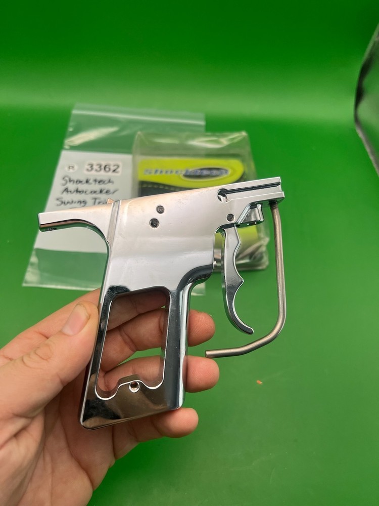 Shocktech Autococker Swing Trigger Frame Silver