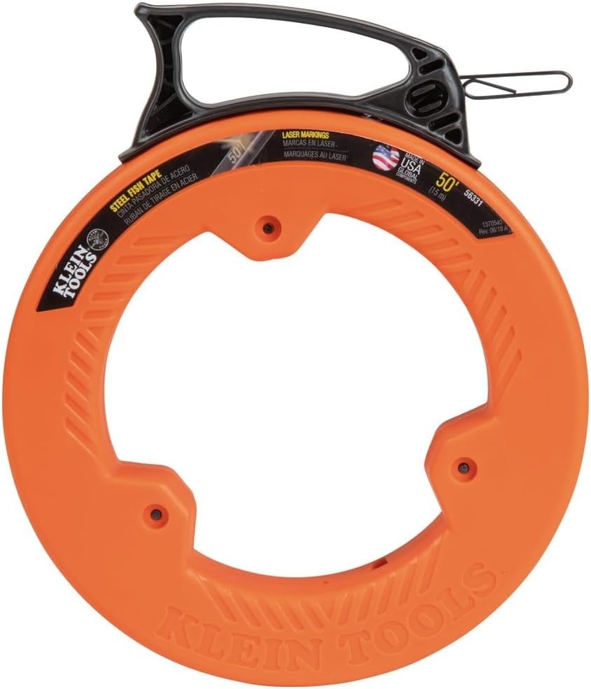Electrical Wire Puller Tool 50ft Steel