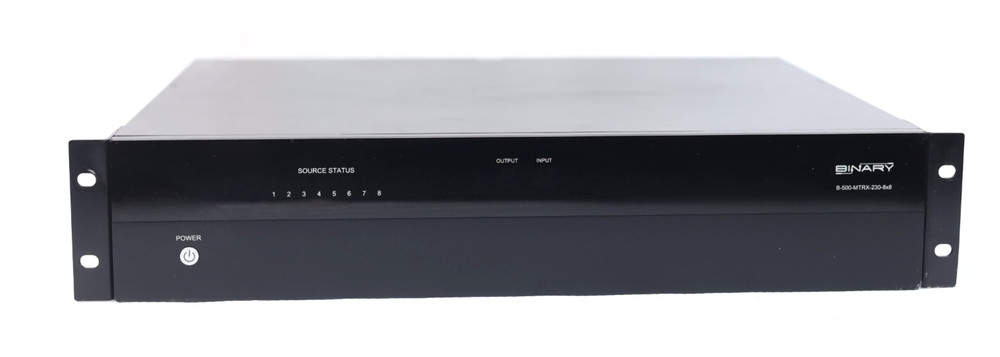 Binary B-500-MTRX-230-8x8 HDMI 8x8 Matrix Replacement Switcher u372
