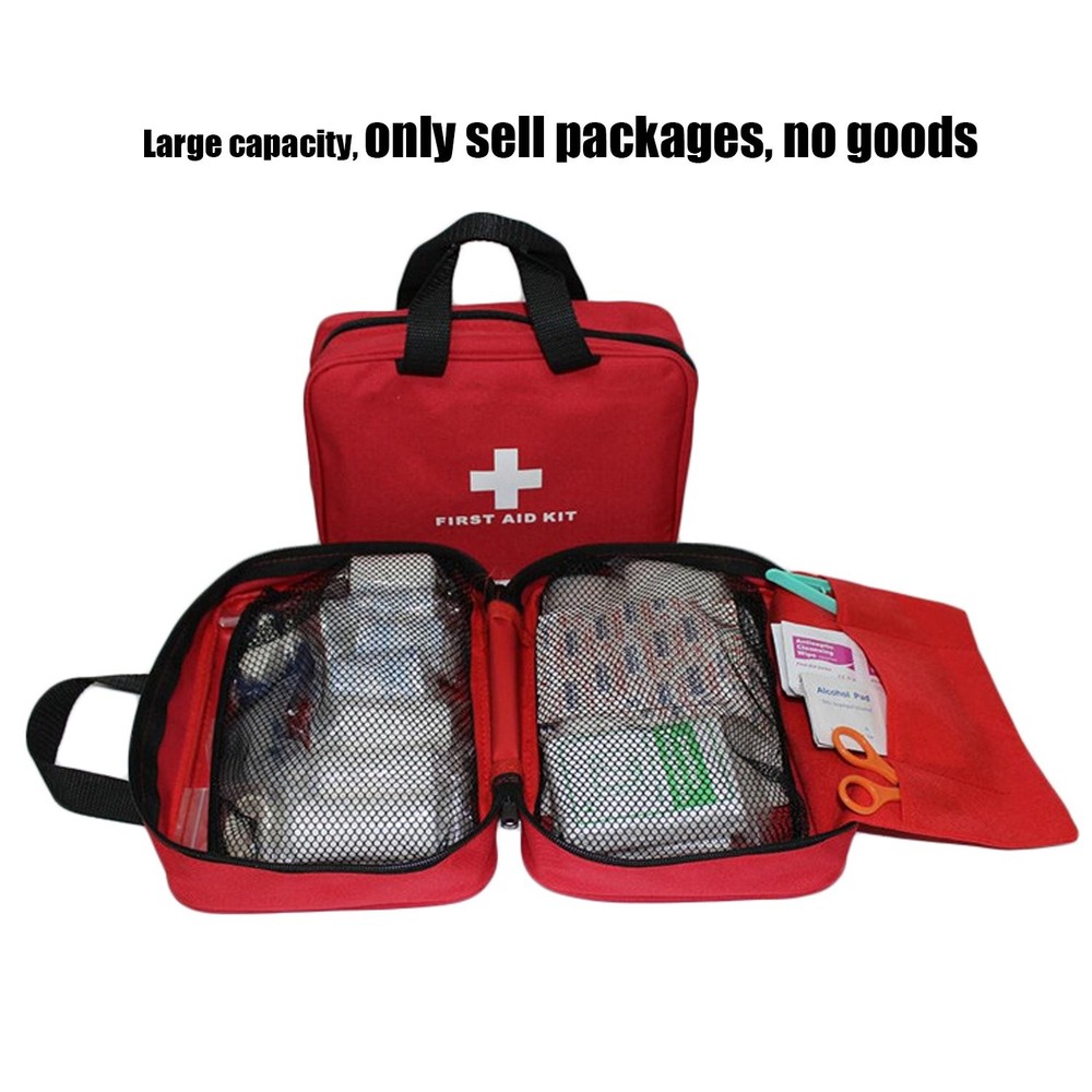 Nylon First Aid Empty Kit,Compact Waterproof and Lightweight First Ai...