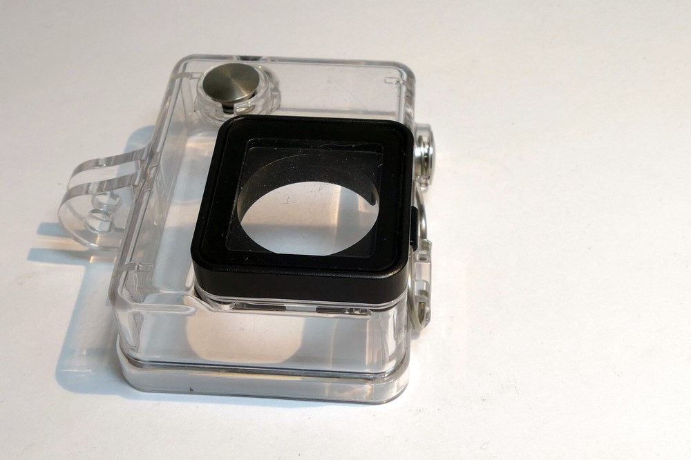 GoPro plastic waterproof hard housing Case missing back plate