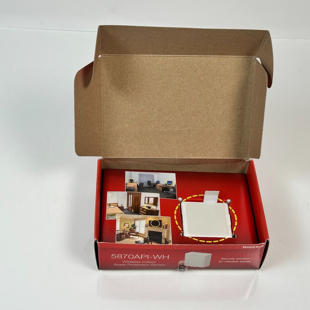 (NEW) Honeywell Indoor Wireless Asset Protection Sensor 5870API-WH