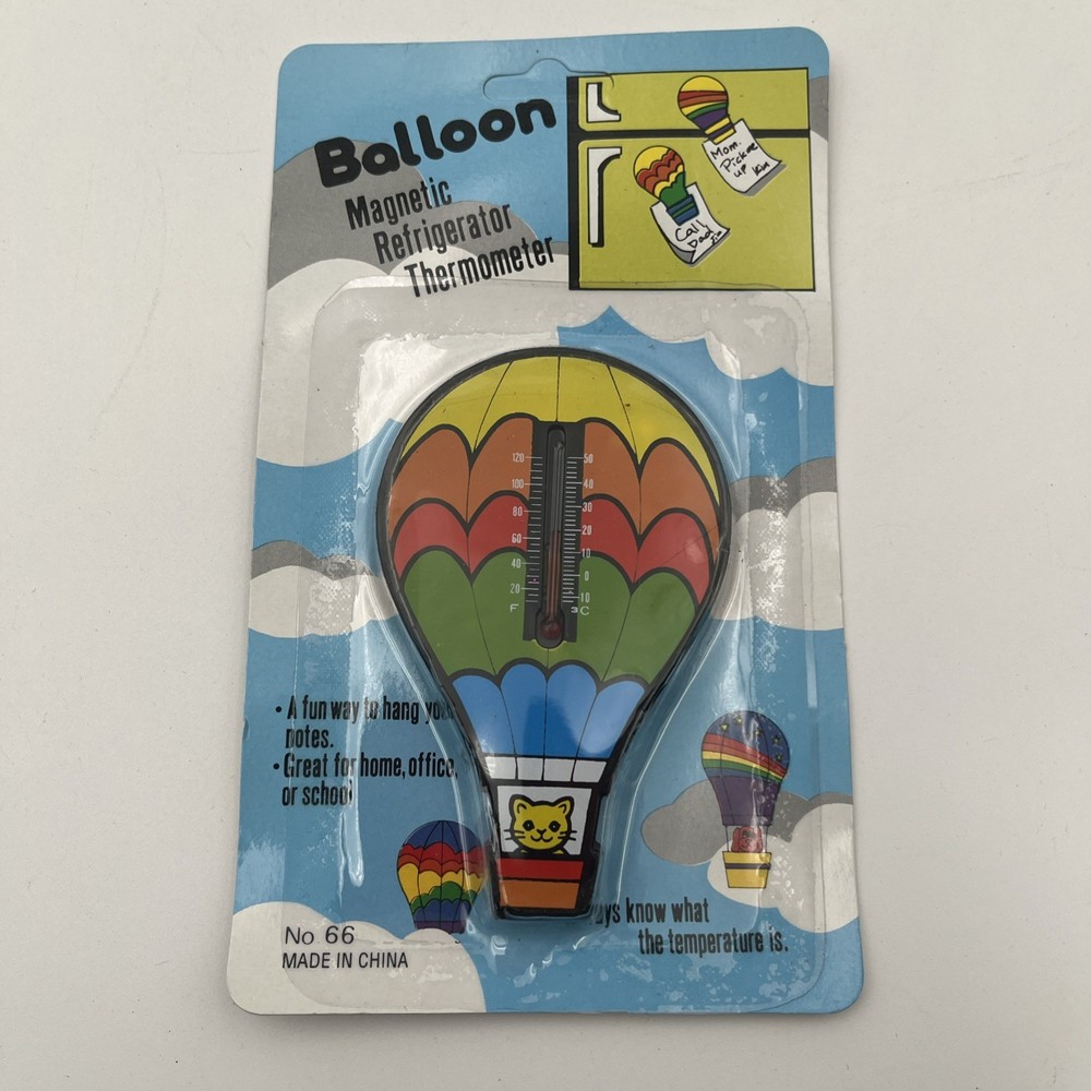 Balloon Magnetic Refrigerator Thermometer