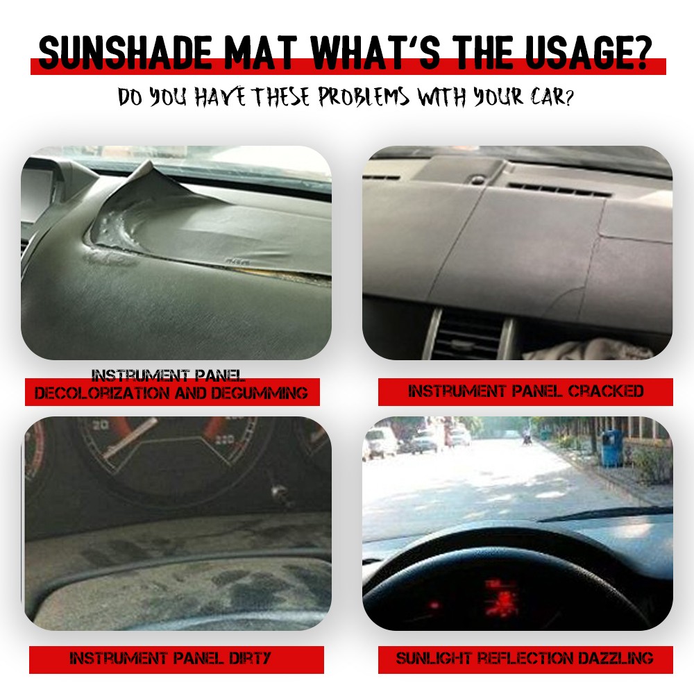 Dash Cover Mat For Mazda 3 2014-2018 Dashboard Mat Sun-proof Interior Pad