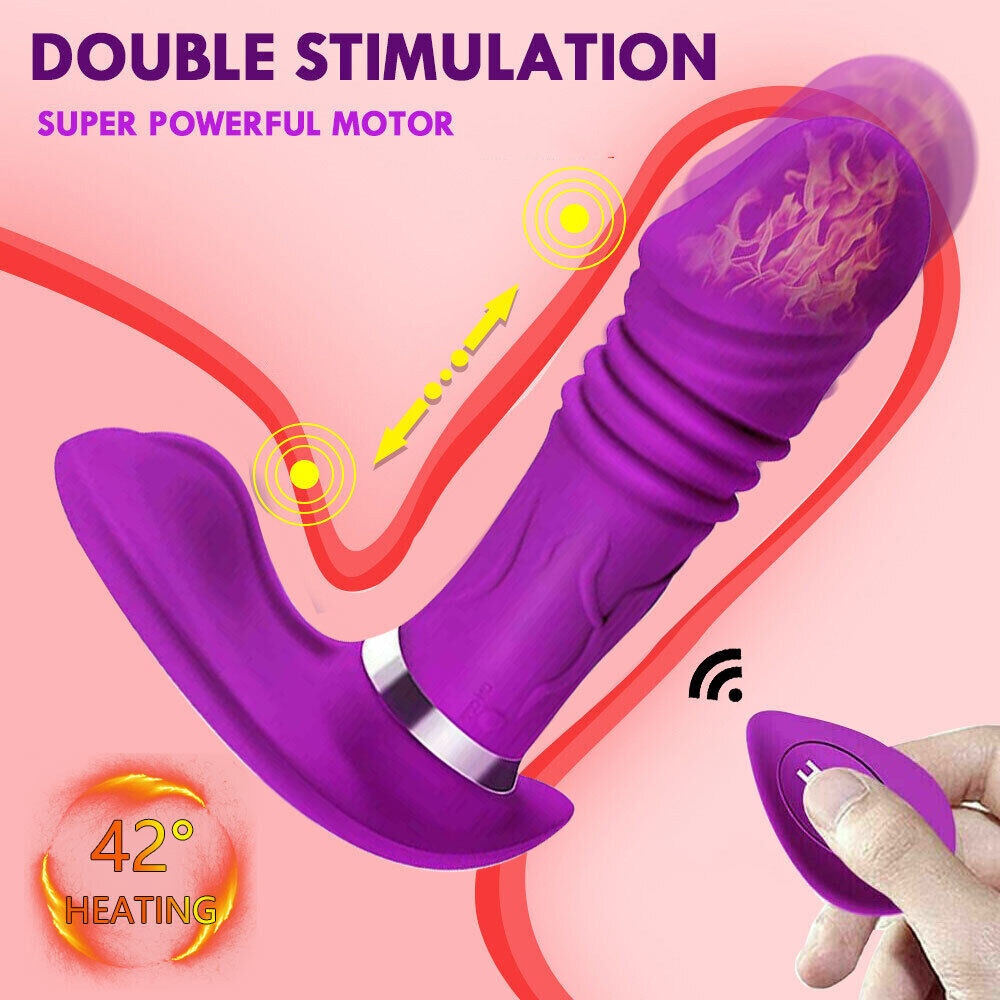 Multispeed-Thrusting-Massager-Heating-Vibrating-Wireless-Remote-Control-Women-US