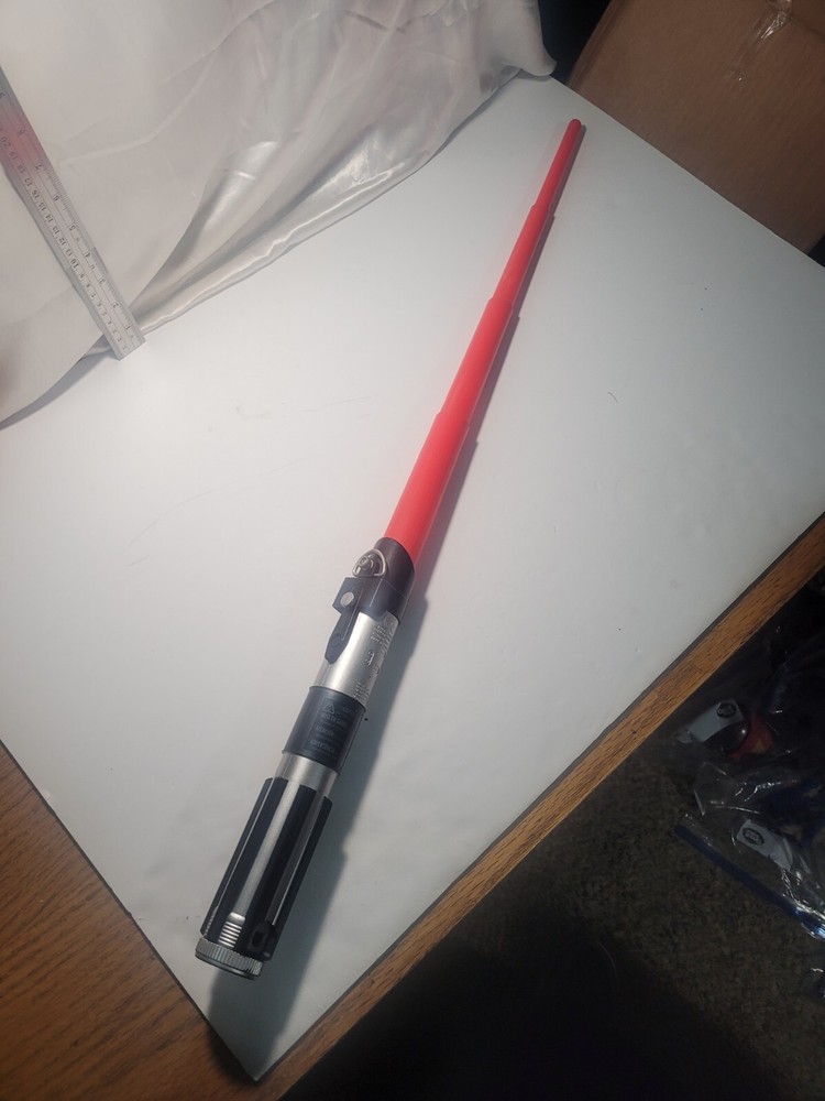2015 Star Wars Lightsaber Red Hasbro Darth Vader Retractable