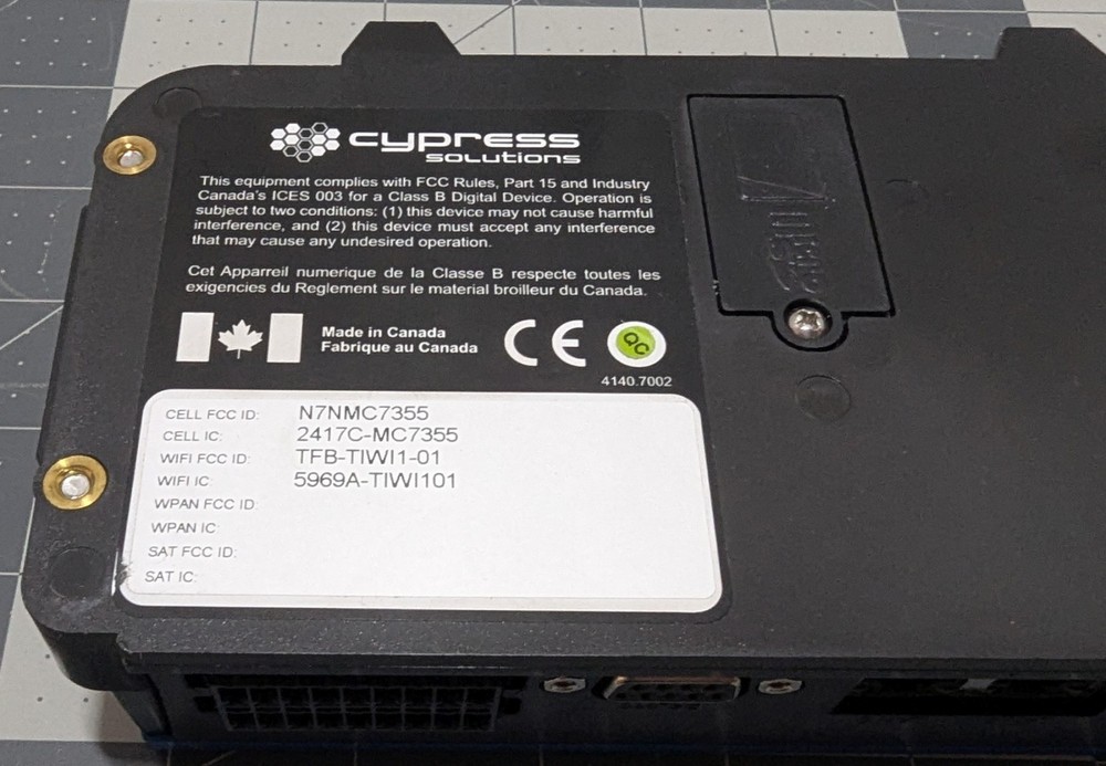 *** Chameleon CTM-200 Wireless Gateway Cypress Solutions (USED) ***
