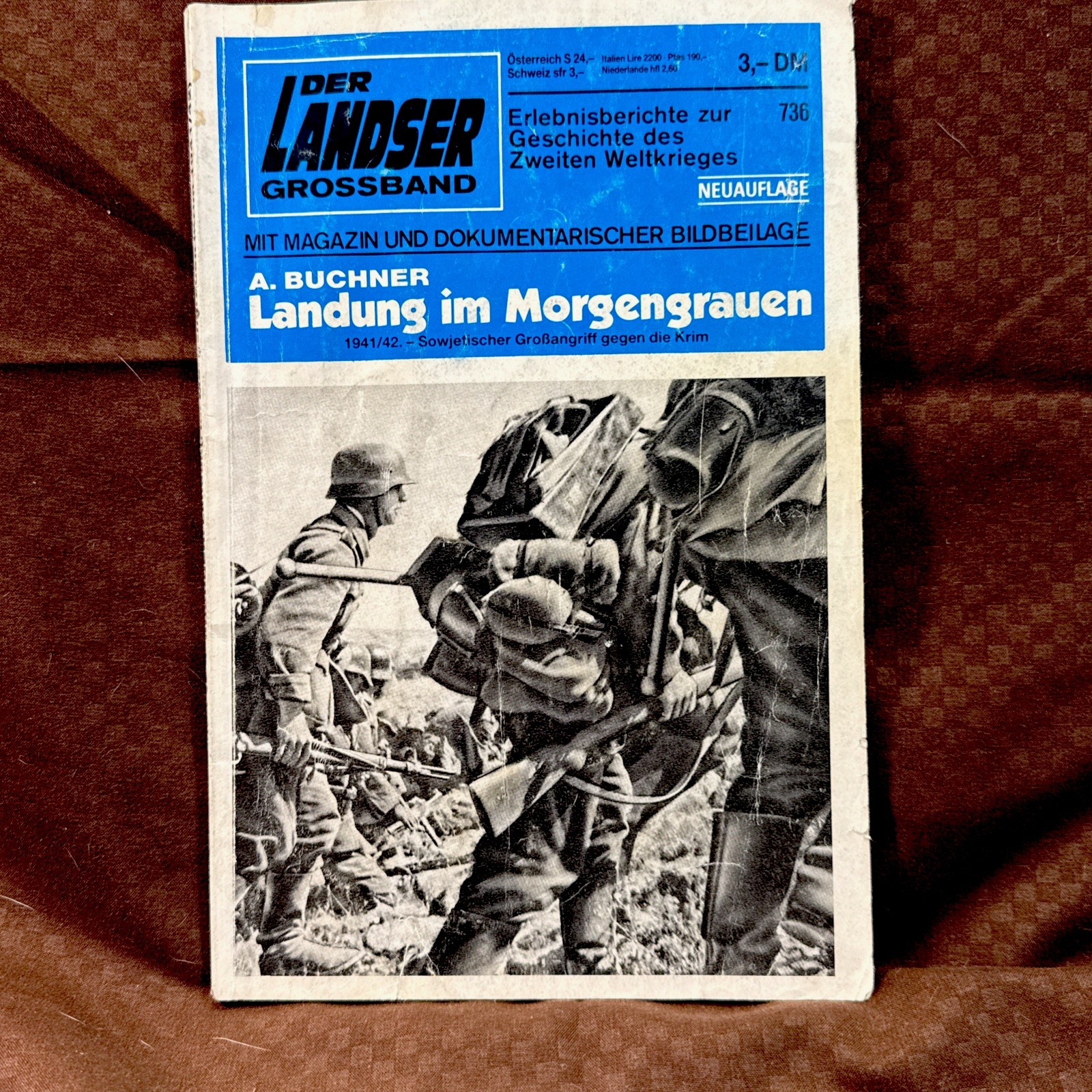 Der Landser Grossband.Lot Of 5 German Booklets About 1940s WW2 #(275)