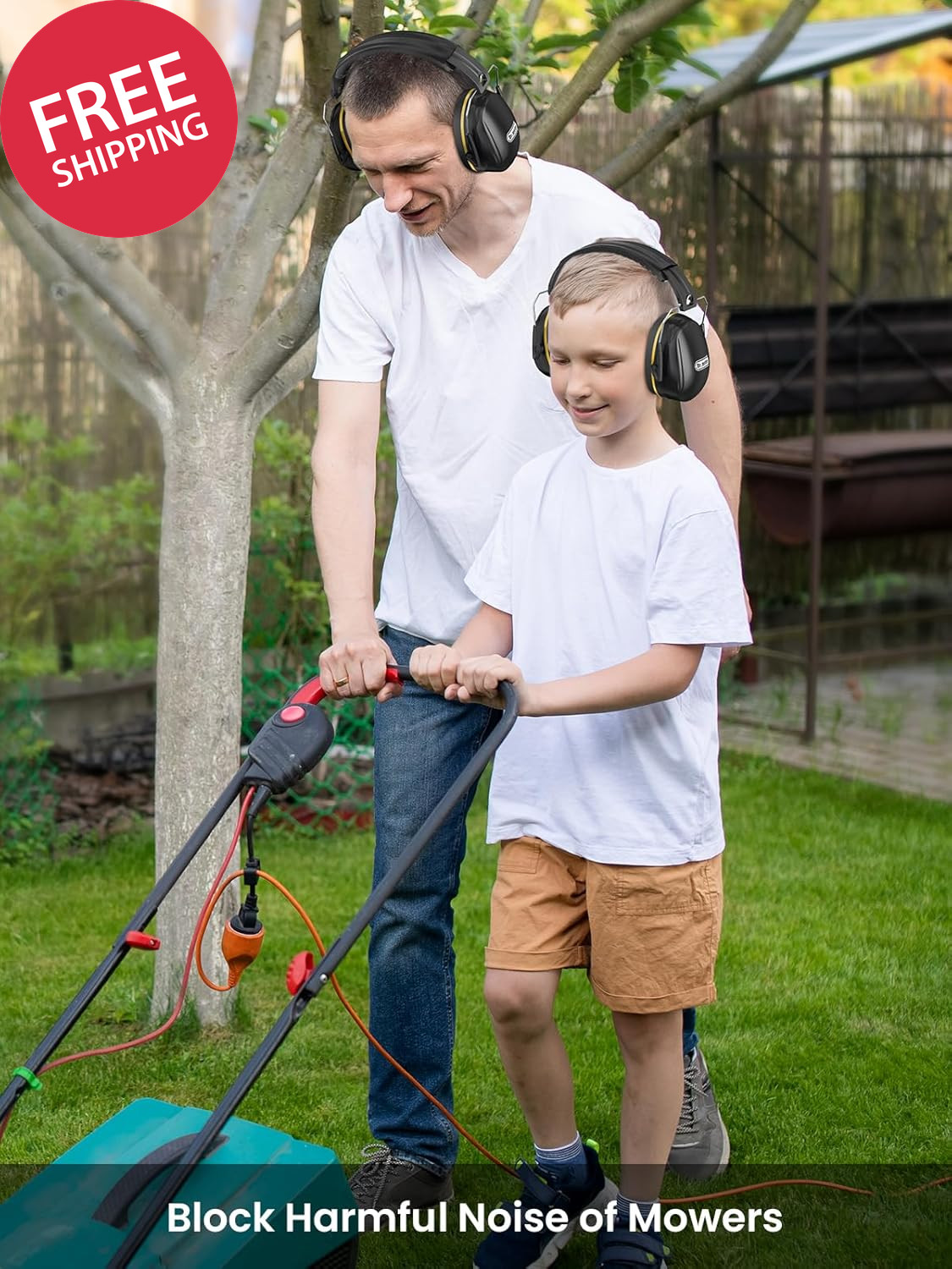 Noise Reduction Ear Muffs, Noise Cancelling Headphones for Adults, Kids Autism S