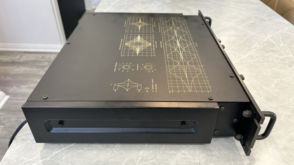 TECHNICS 10E SH-9010 E FREQUENCY EQUALIZER perfect working 120v 17 3/4 WIDE