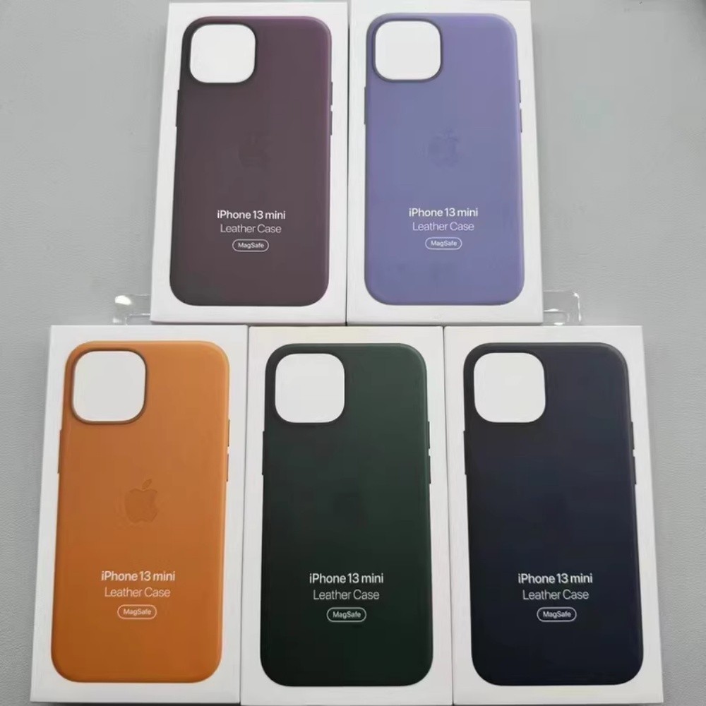 iPhone Leather Case MagSafe For iPhone 13 mini - MagSafe - WITH BOX