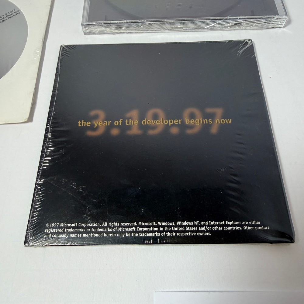 Developer Days 1997 Conference & Software CD Set Brand New Sealed