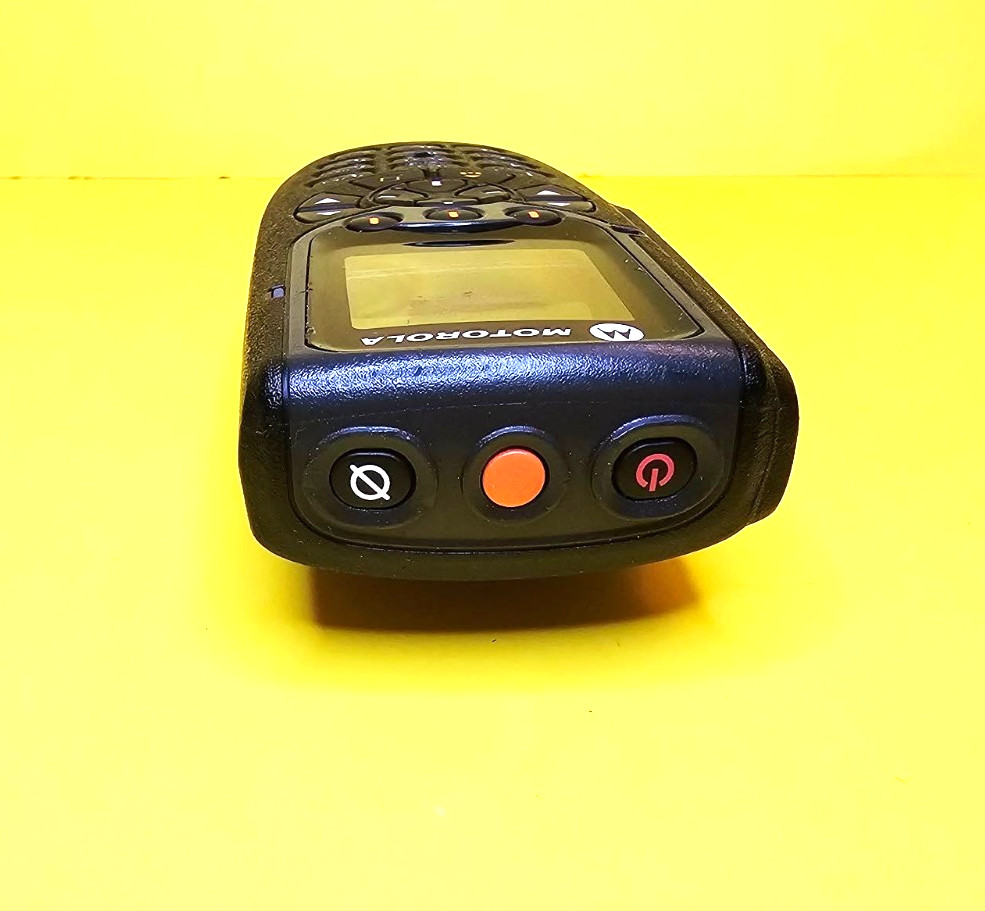 ⚡UNTESTED+MISSING SIDE BUTTONS⚡MOTOROLA PMUN1034F O3 CONTROL HEAD ERGONOMIC PTT⚡
