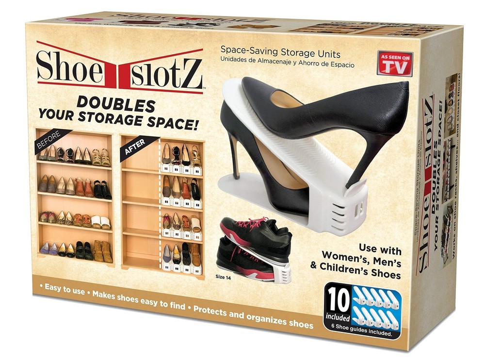 Space-Saving Storage Units in Ivory | As Seen on TV | No Assembly Required | ...