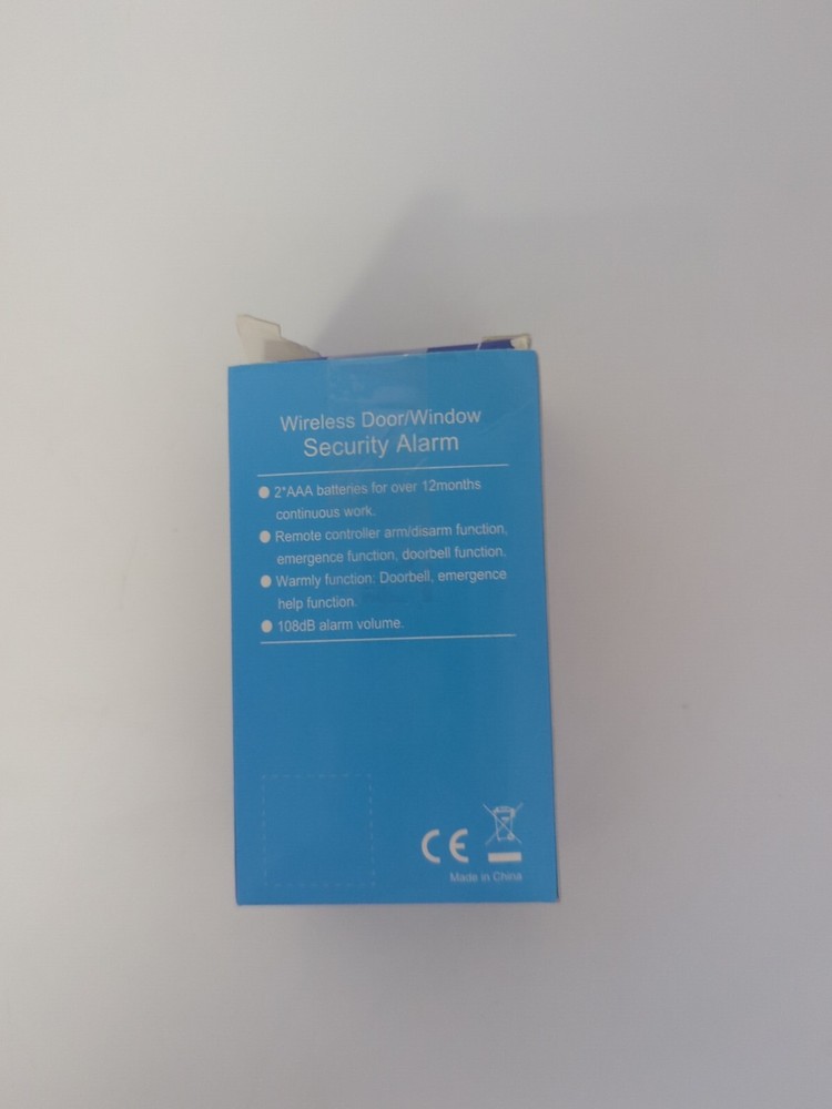 WIRELESS DOOR/WINDOW SECURITY ALARM