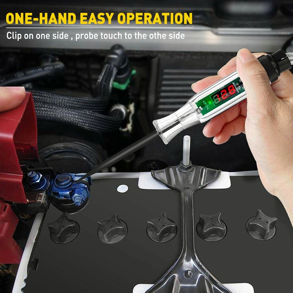 6-24V DC Digital Auto Power Probe Circuit Electrical Tester Test Device System
