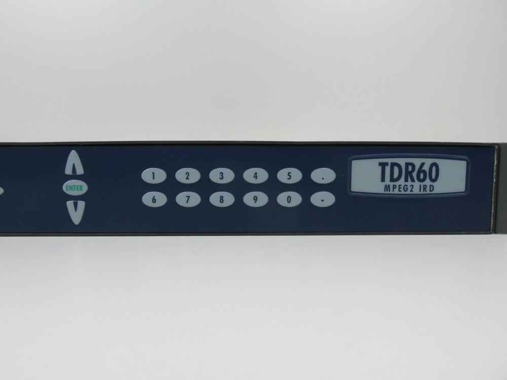 Tiernan TDR 60 IRD MPEG2-DVB receiver decoder TDR60