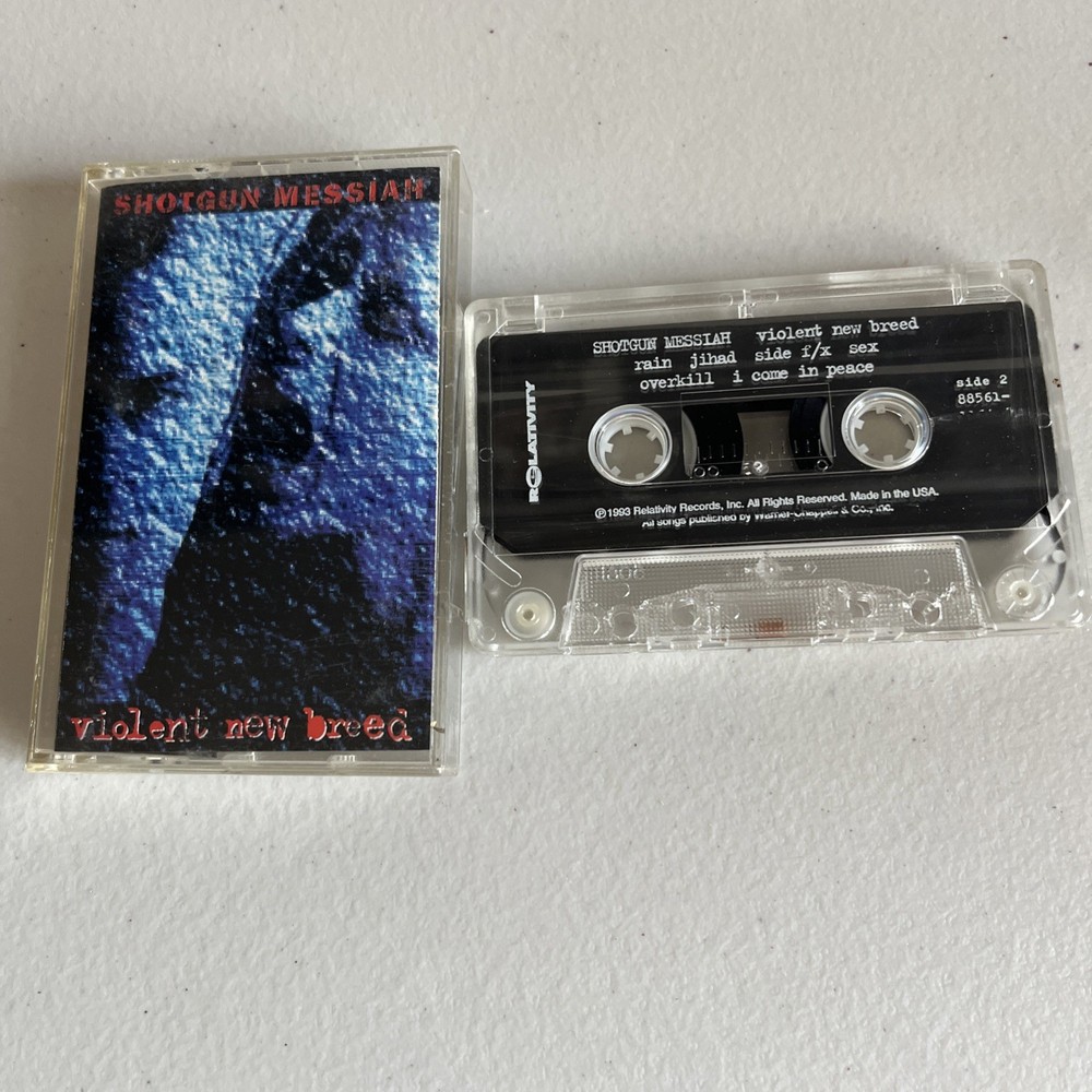Shotgun Messiah - Violent New Breed (cassette)