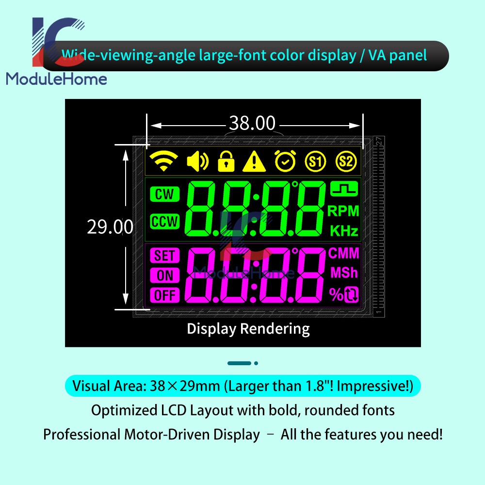 SMH 42 57 Stepper Motor Controller Forward/Reverse Pulse Delay Positioning Angle