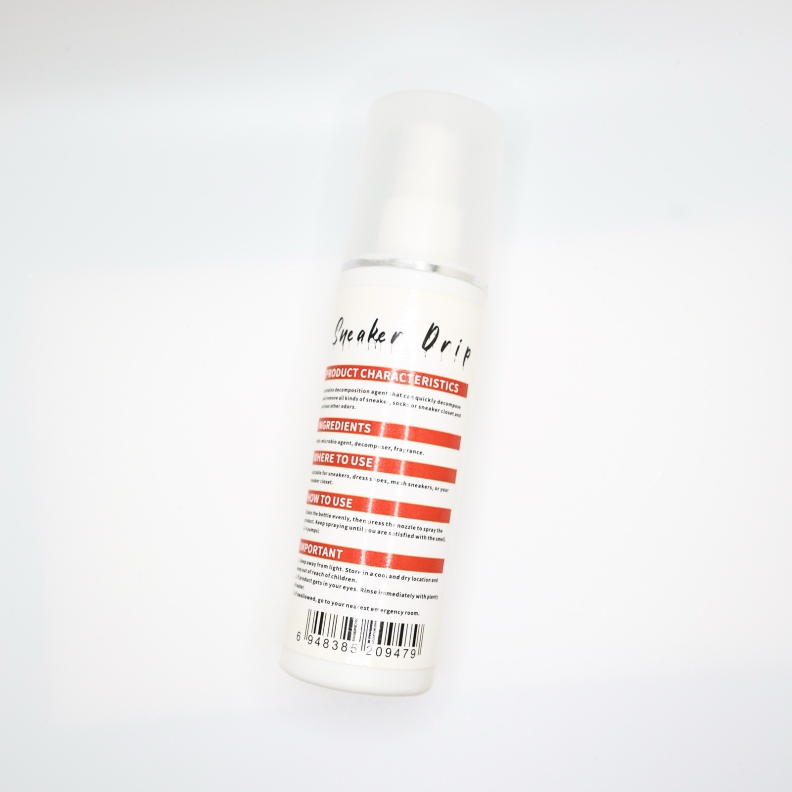 Shoe Deodorizer – Odor Eliminator Spray for Sneakers Boots