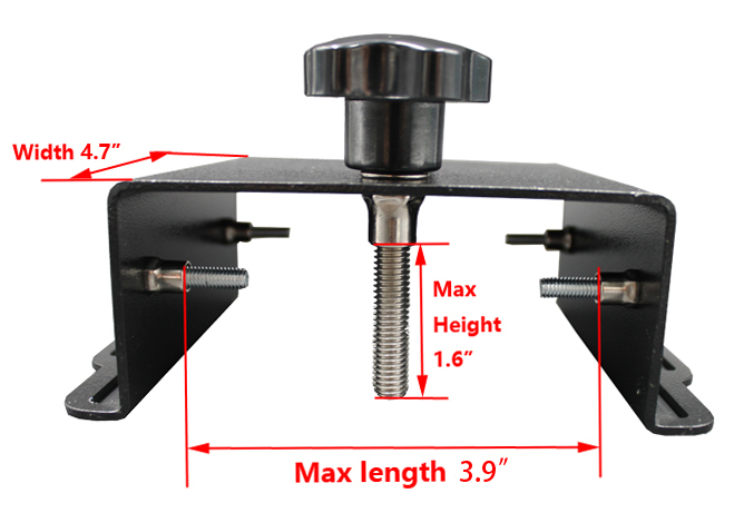 Two pcs Screen Printing Pallet Bracket Press Pallet Board Support Tool