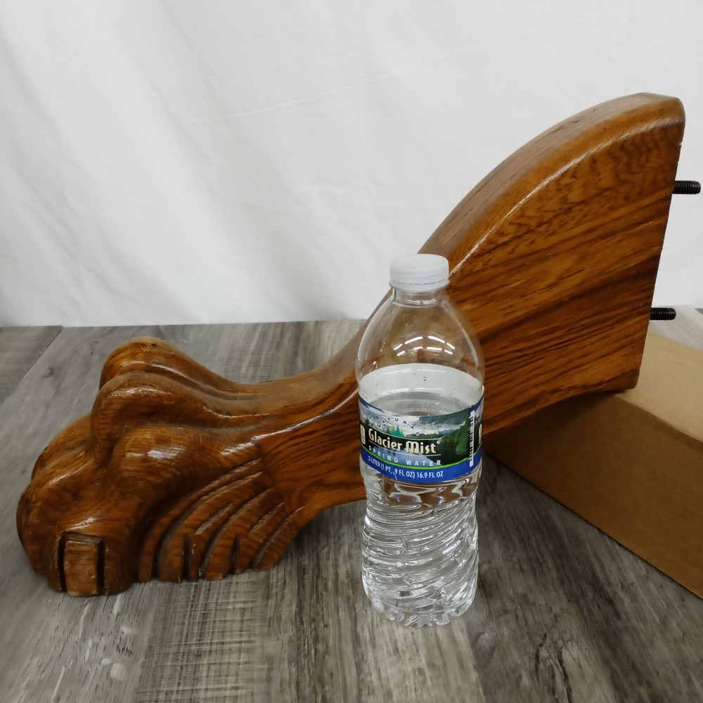 Oak Claw Foot Table Leg REPLACEMENT LEG