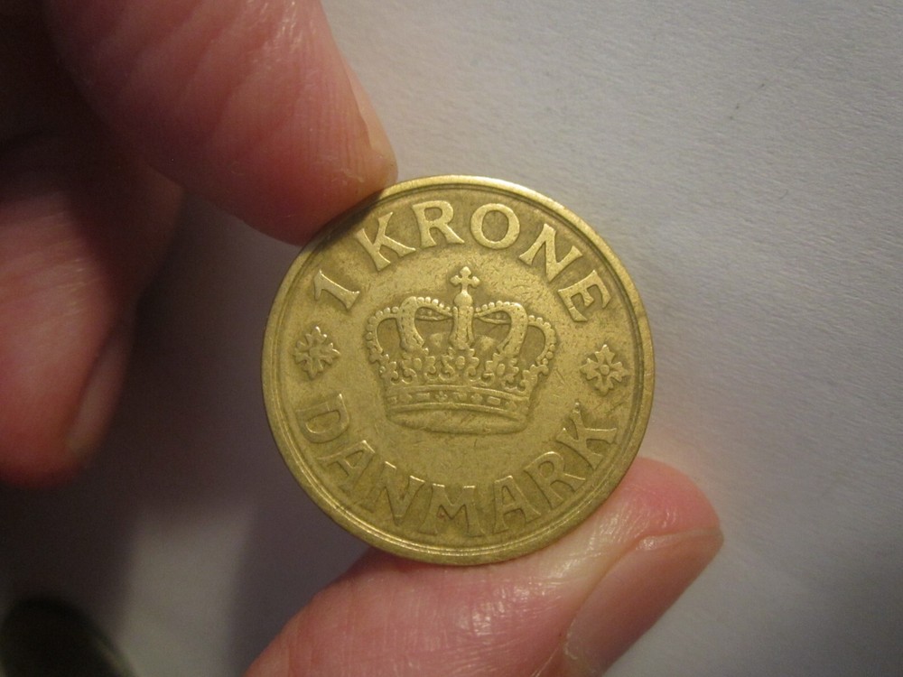 KEY DATE 1924 DENMARK 1 KRONE