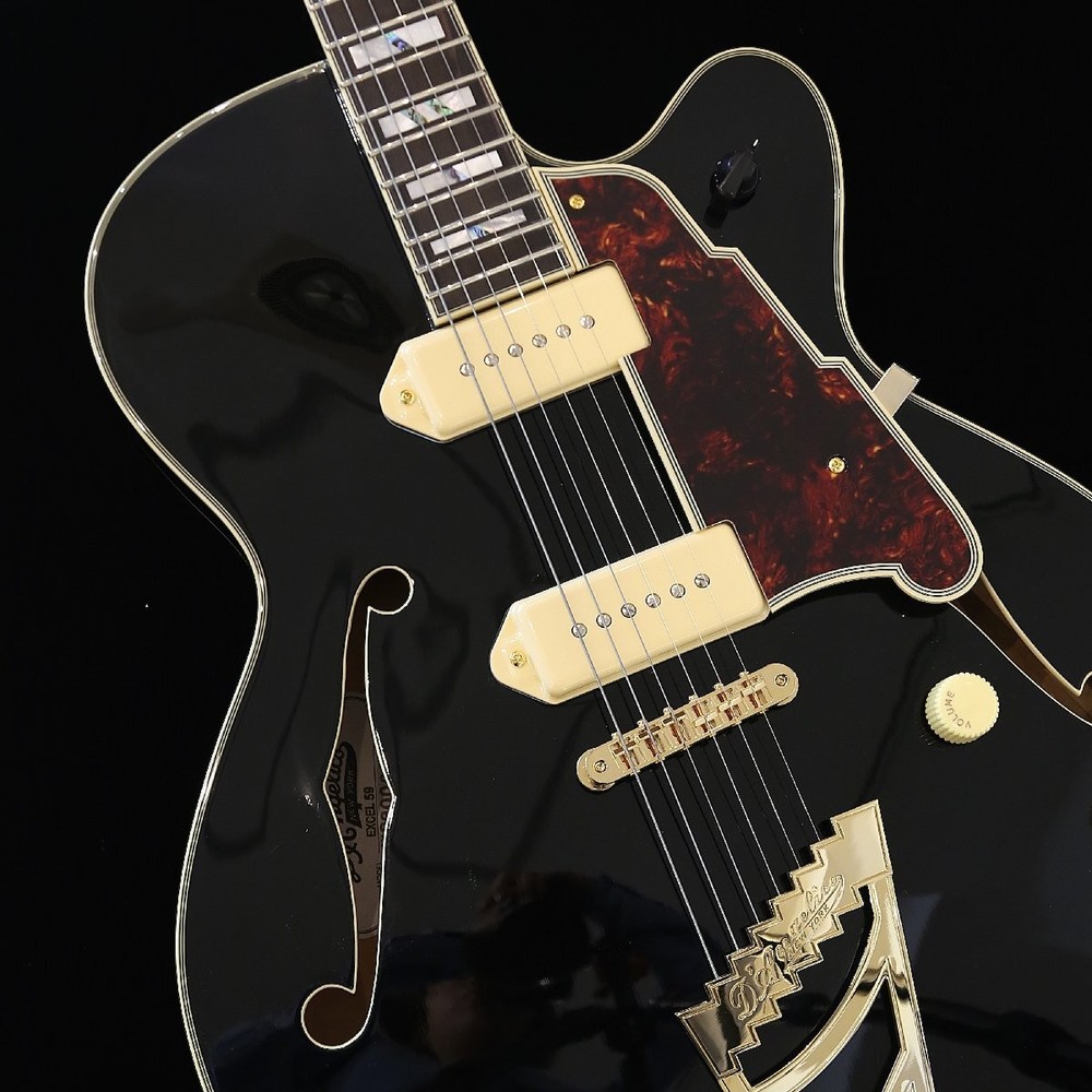 D'Angelico Electric Guitar Excel 59 Solid Black 424843
