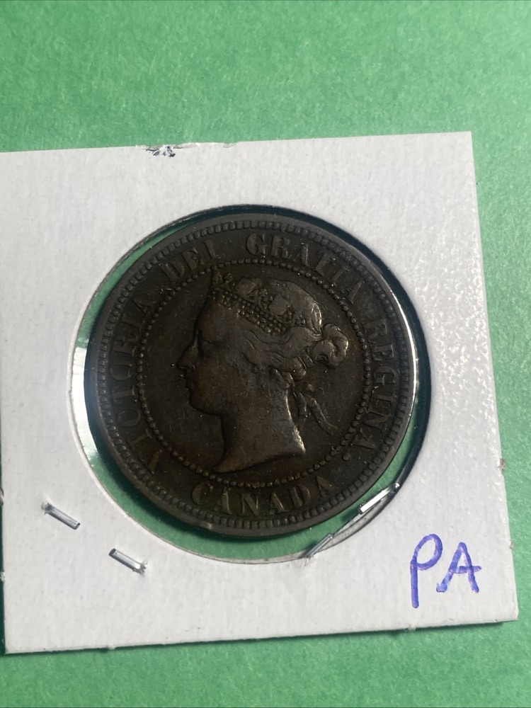 1881-H Canada 1 Cent VF