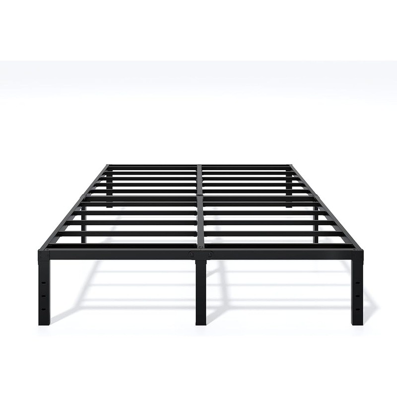 Sturdy Metal Full Bed Frame Noise Resistant Easy Assembly Space Saving Design US