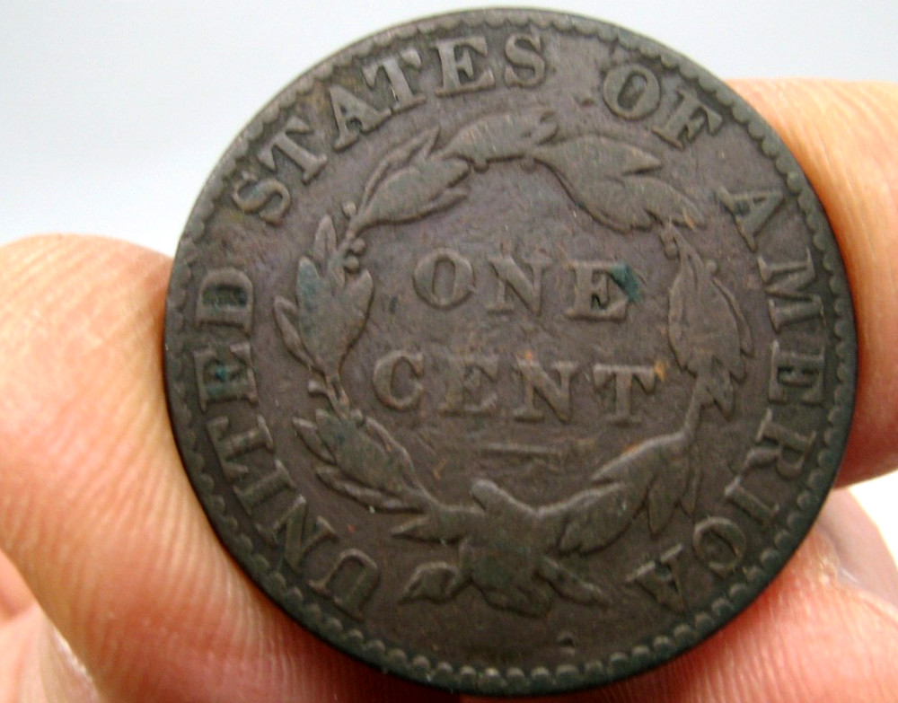 Nice 1827 LARGE CENT ~ Good