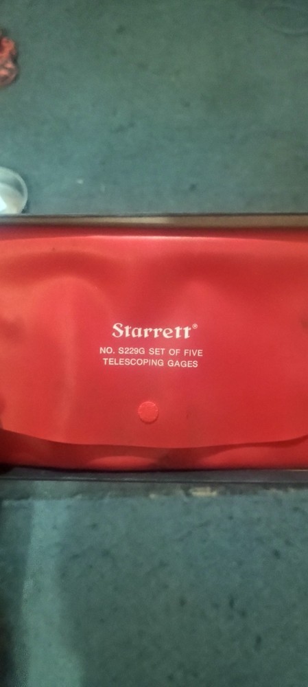 Starrett Machinest Tools