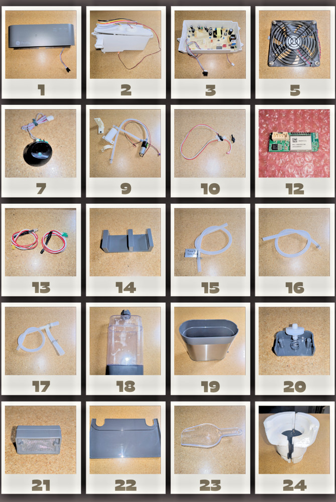 GE Profile Opal 2.0 Ice Maker OEM Interior Replacement Parts!