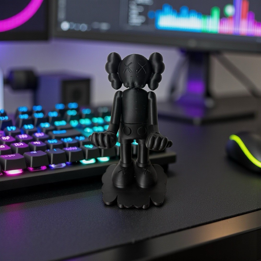 Kaws Figure Controller Holder - Fits PS5 and XBOX Controllers (Black)