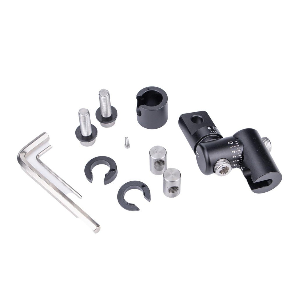 Single Side Adjustable Bow stabilizer, Shooting v bar Attachment for Compound