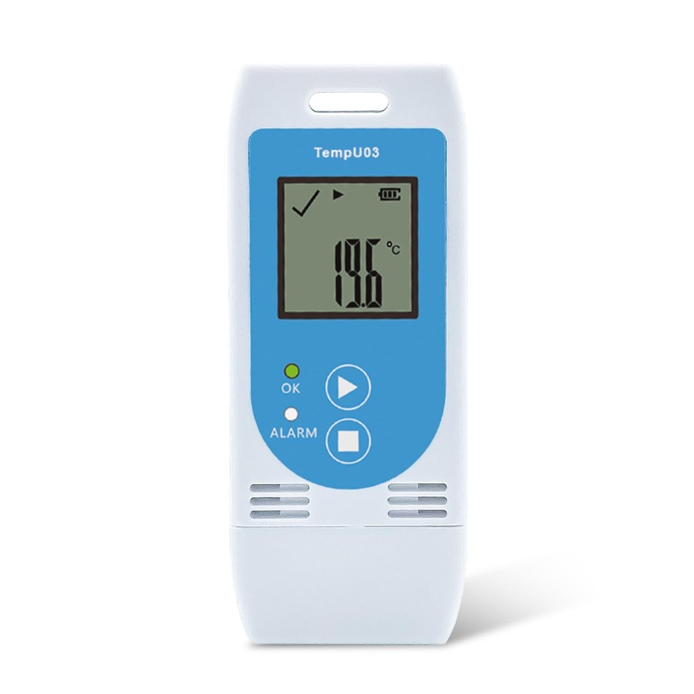 Tzone Reusable Temperature and Humidity Data Logger USB,Temp Recorder Humidity