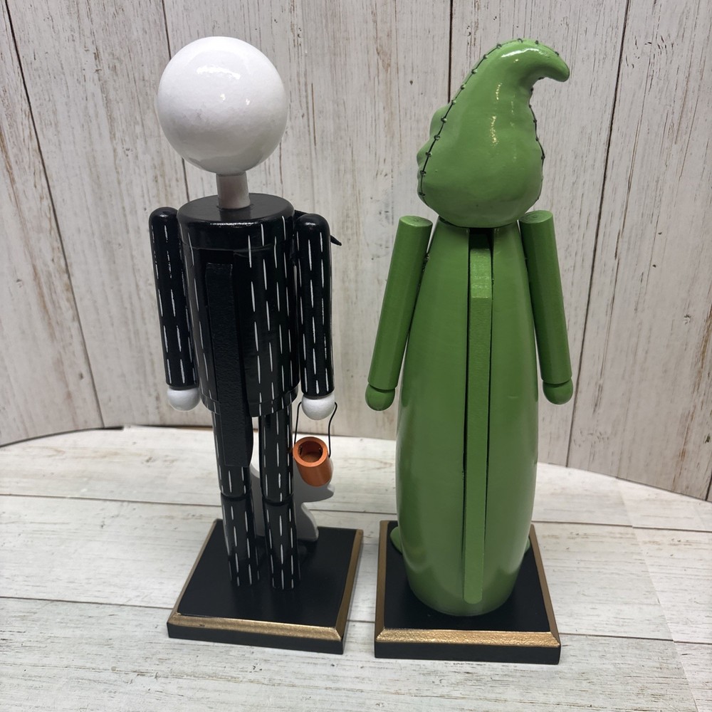 Nightmare Before Christmas Jack Skellington & Oogie Boogie Nutcracker Bundle 12”