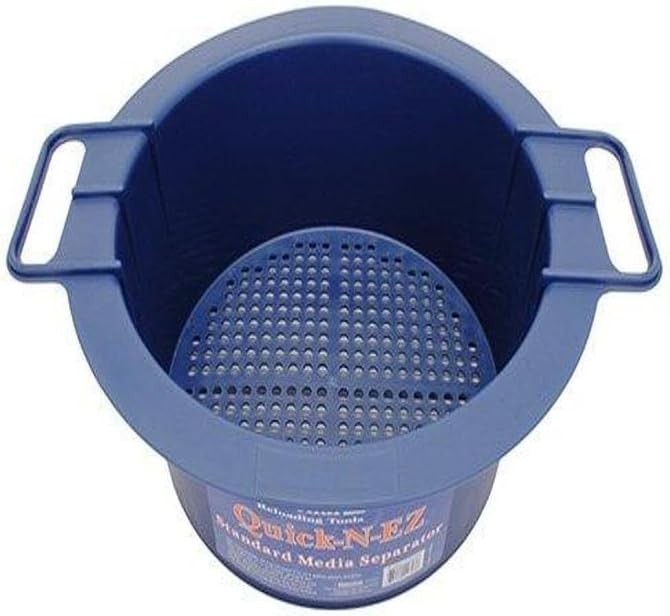 Durable Reloading Media Separator, Perforated Design for Easy Brass Separation