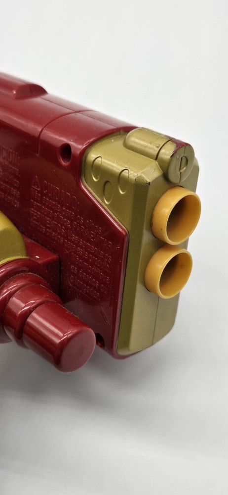 Marvel Iron Man Nerf Slide Blast Armor Dart Blaster 2015 Retractable Adjustable
