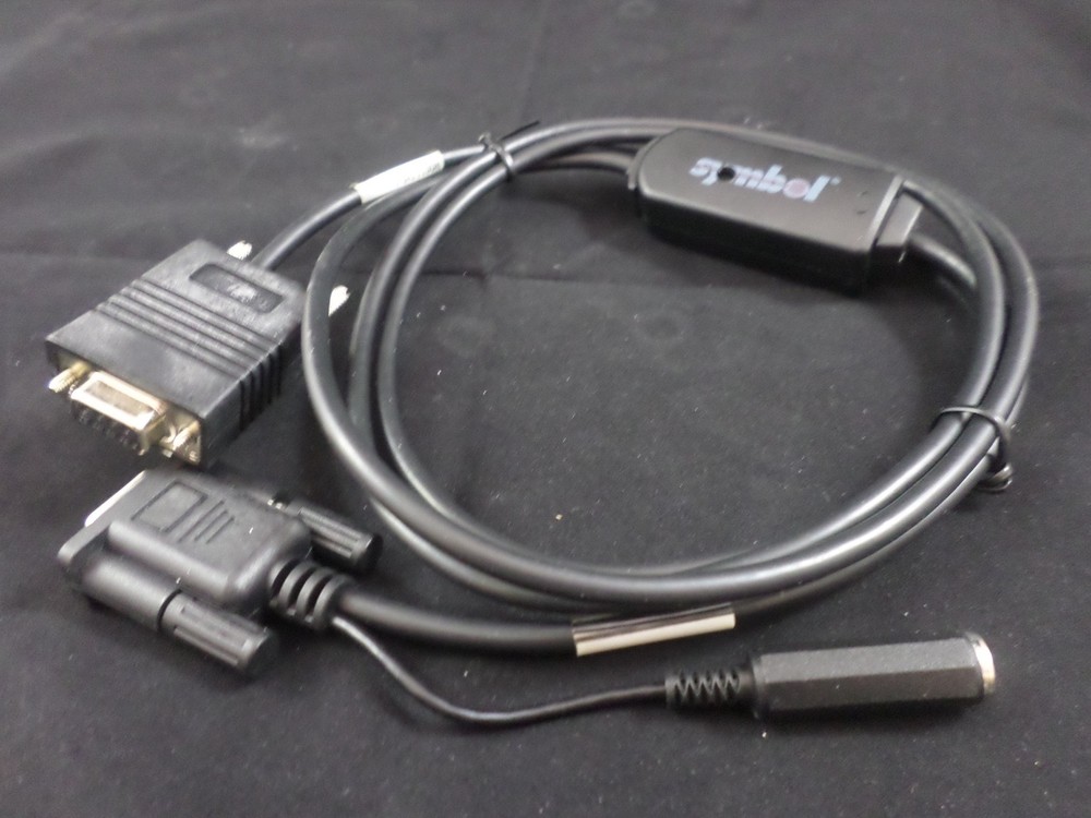 Motorola SYMBOL MiniScan Barcode Scanner Cable Assembly TXD P2 Trigger Beeper