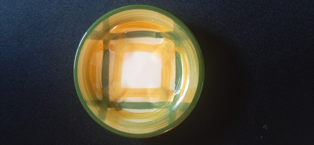 Vernonware Gingham Coasters Rare Find