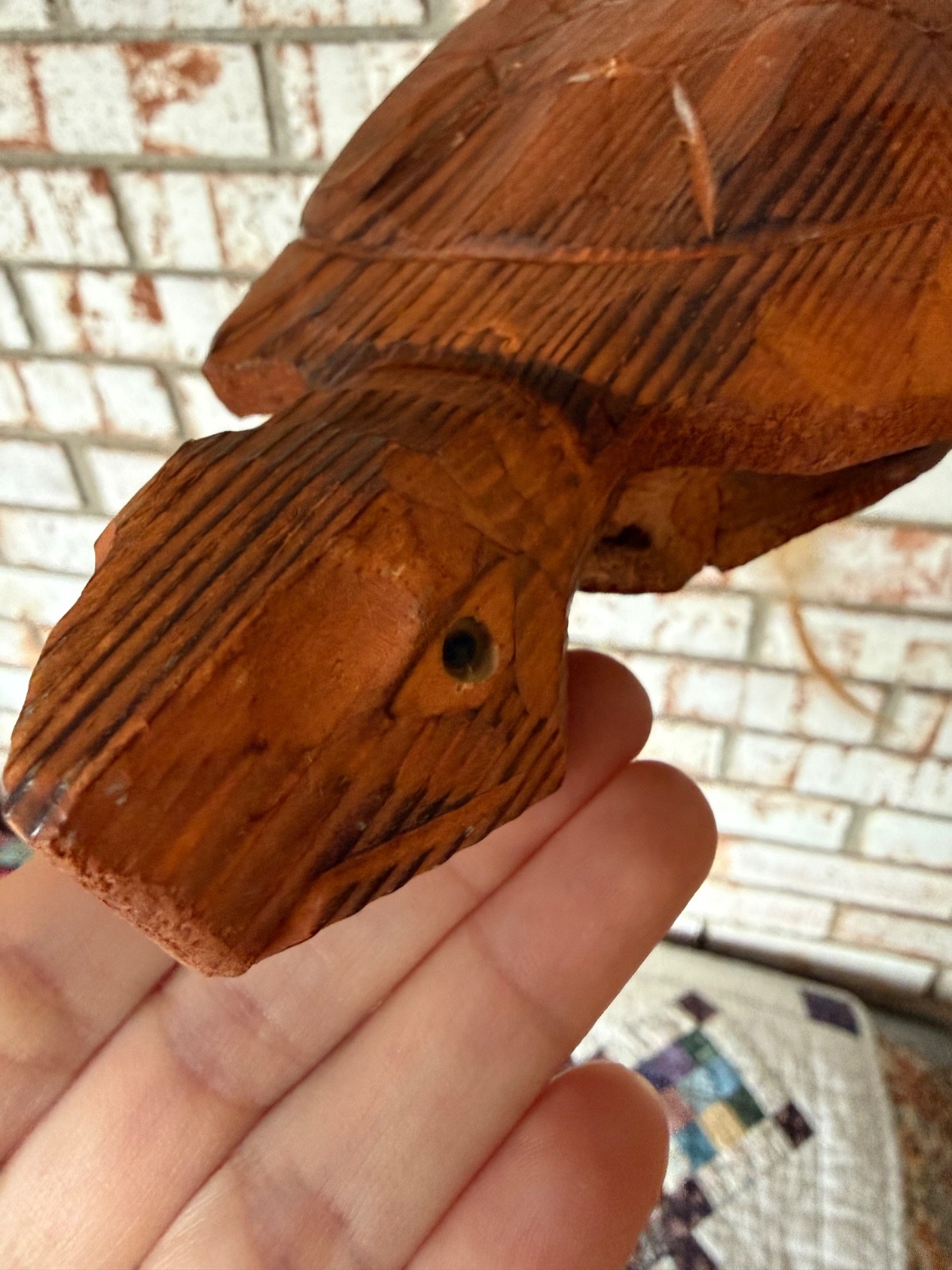 Old Vintage Native American Ceremony Turtle Rattle Shaker Shaman