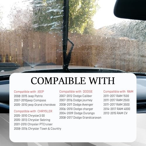 2PCS Front Windshield Washer Nozzles, Windshield Wiper Sprayer Jet Kit